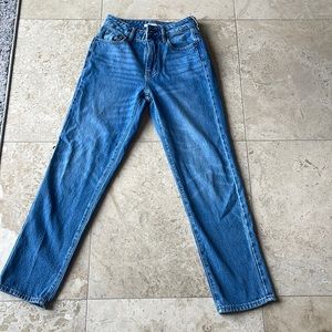 Medium wash Mom jeans